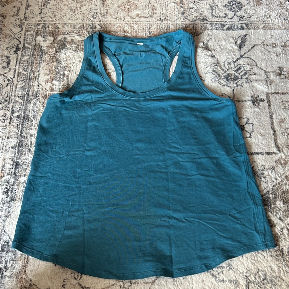 lululemon athletica Teal Racerback Tank
